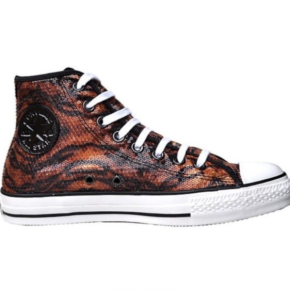 Converse All Star Tiger Sequin Pattern Unique